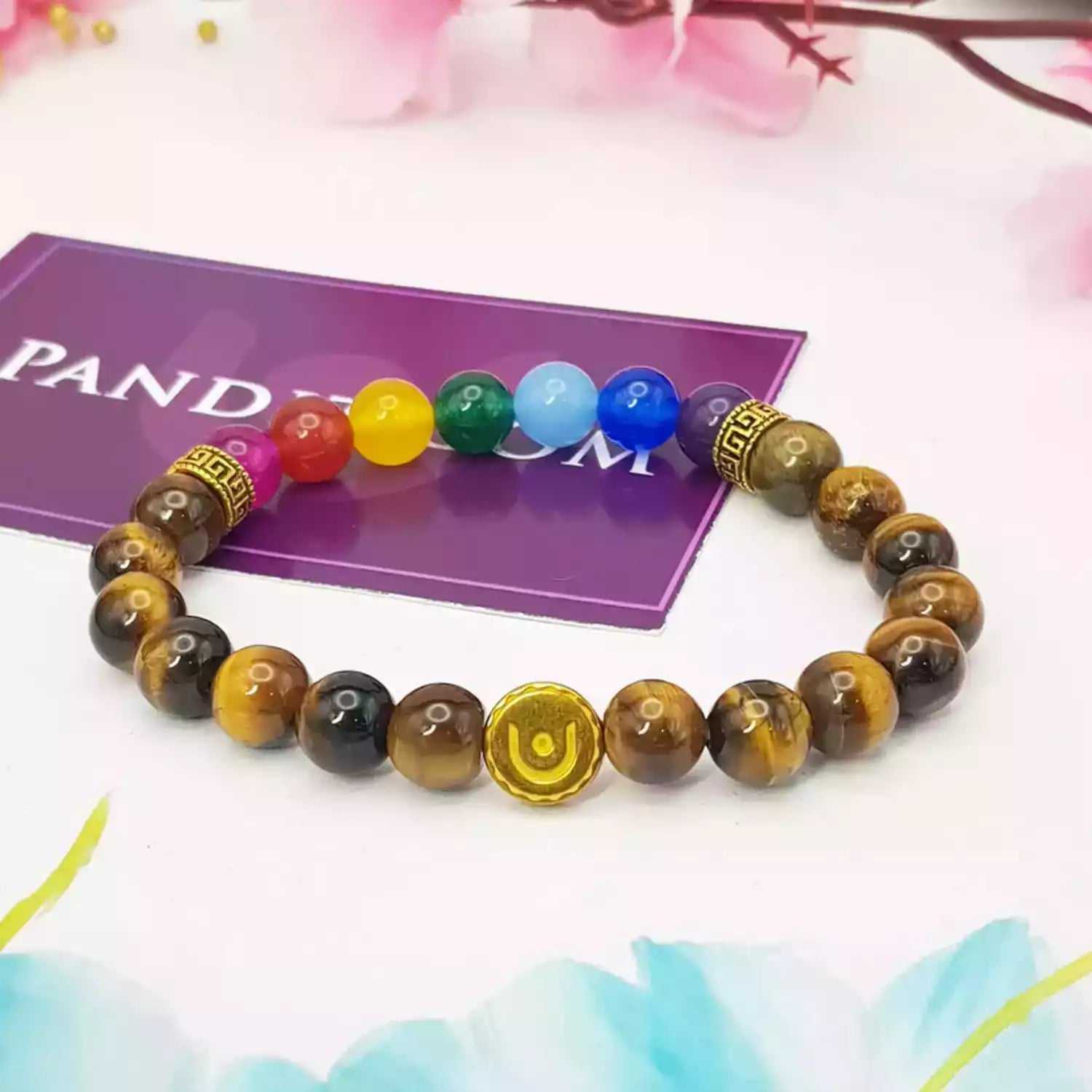 Tiger 7 Chakra Bracelet