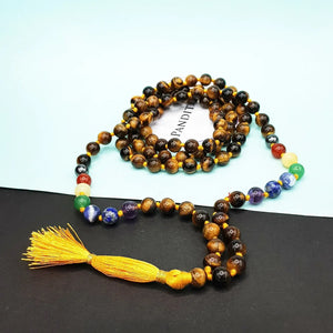 Tiger 7 Chakra Mala