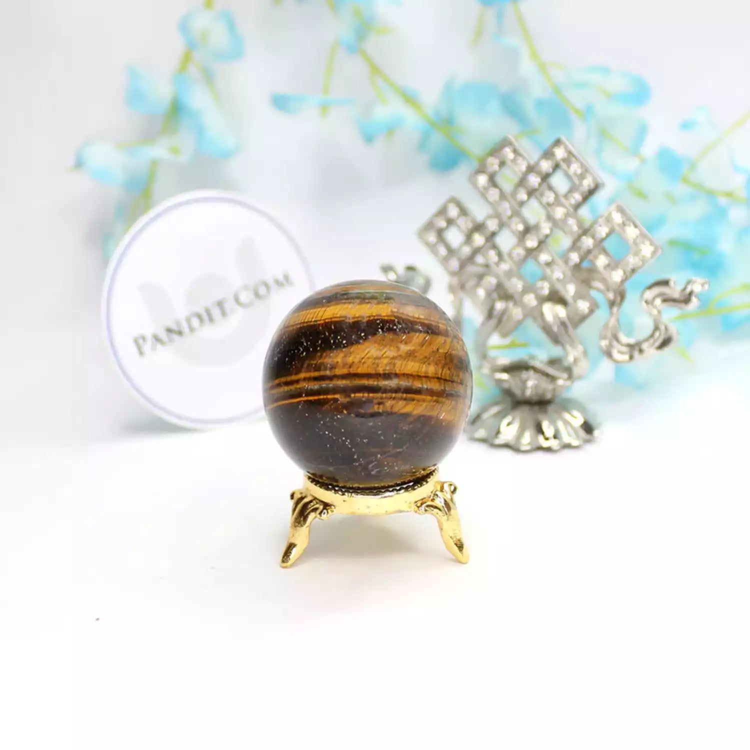 Tiger Eye Crystal Ball
