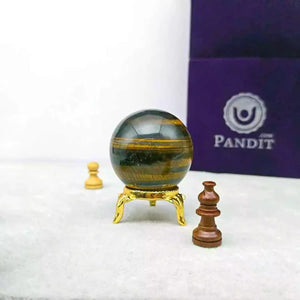 Tiger Eye Crystal Ball