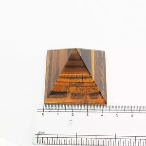 Tiger Eye Crystal Pyramid