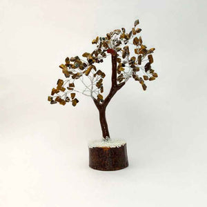 Tiger Eye Gemstone Tree
