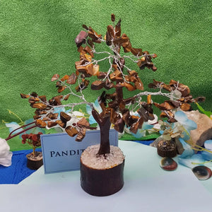 Tiger Eye Gemstone Tree