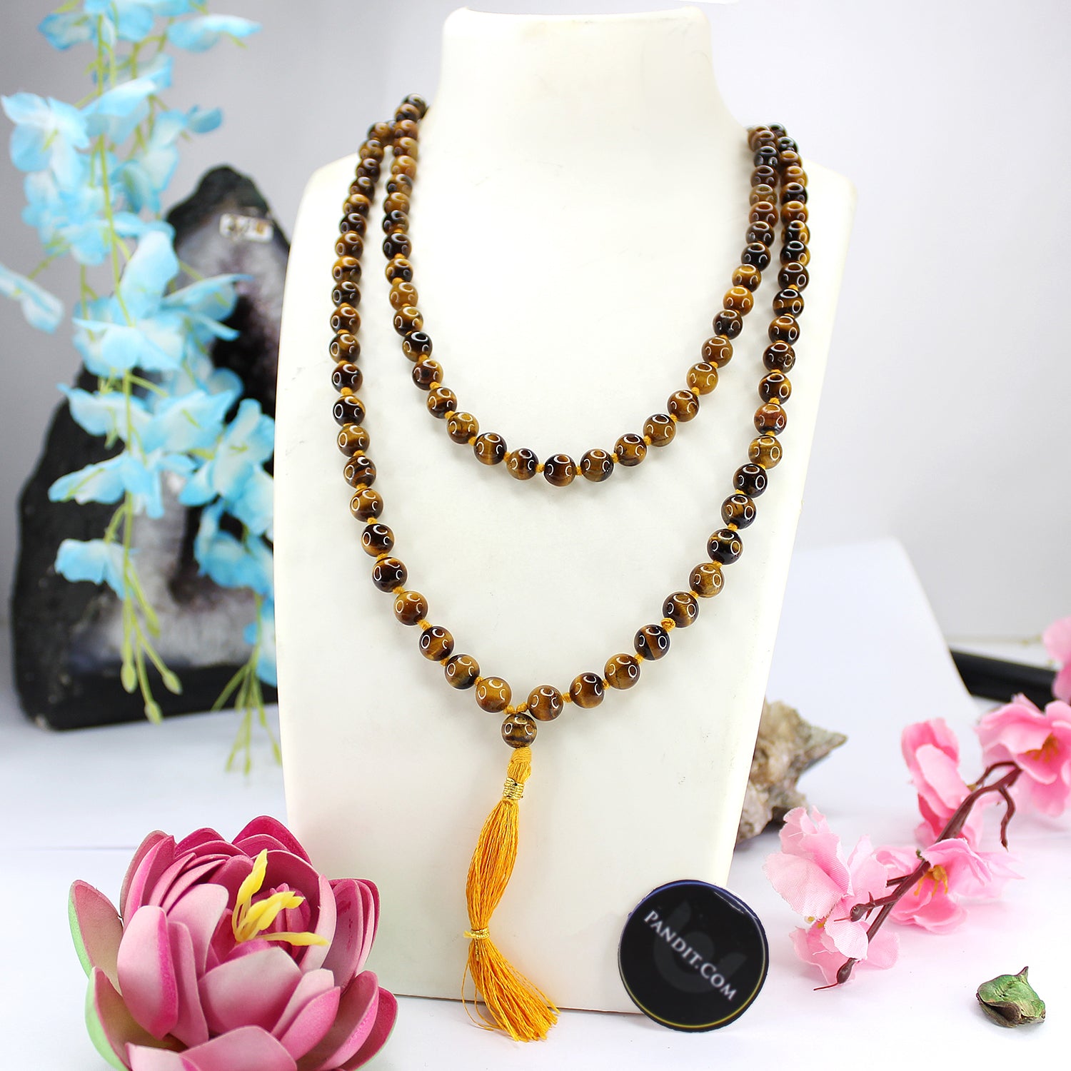 Tiger Eye Mala - Pandit.com
