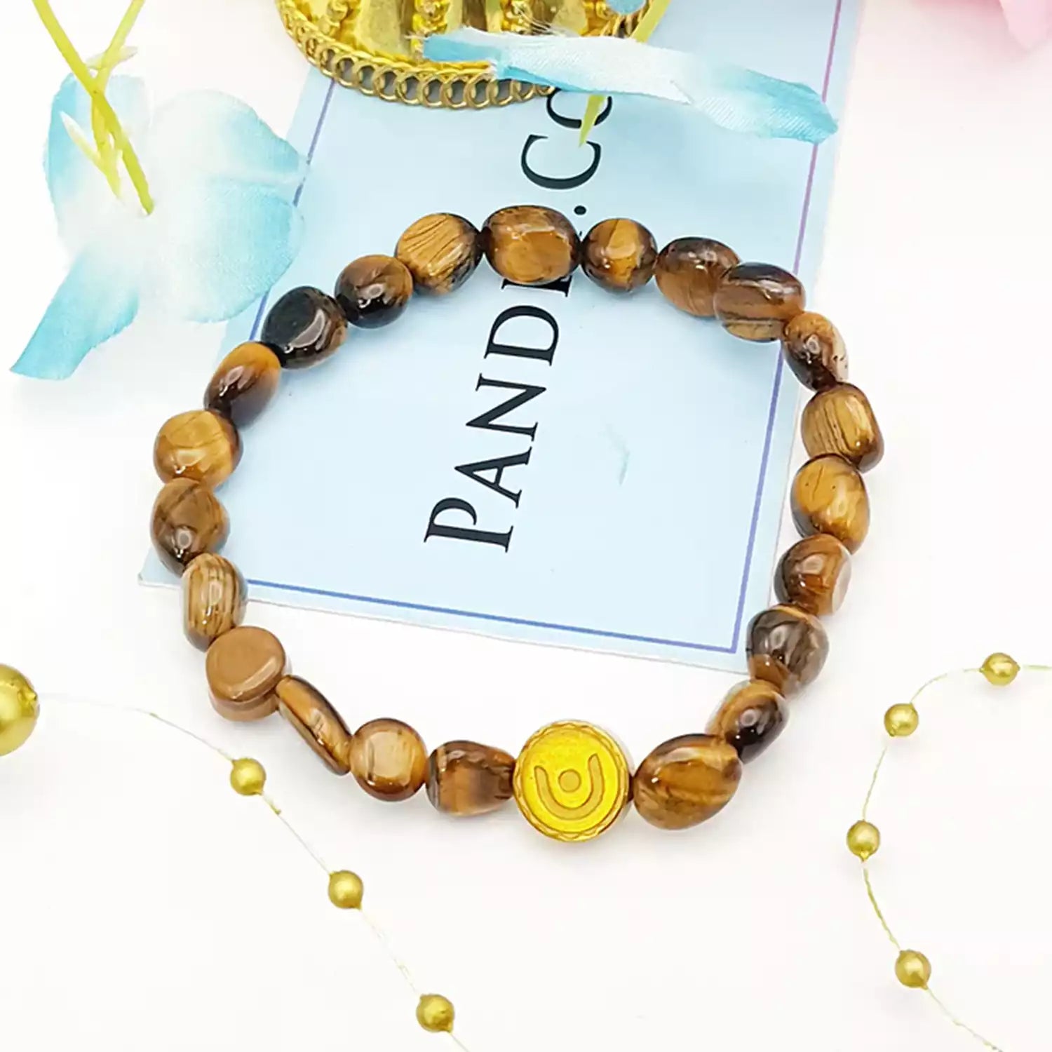 Tiger Eye Tumble Bracelet