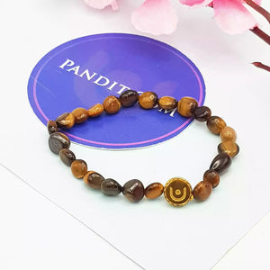 Tiger Eye Tumble Bracelet