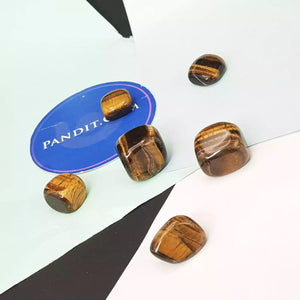 Tiger Eye Tumble Stones