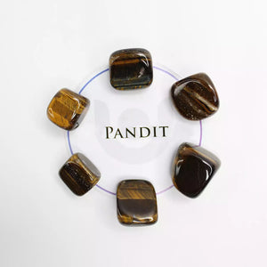 Tiger Eye Tumble Stones