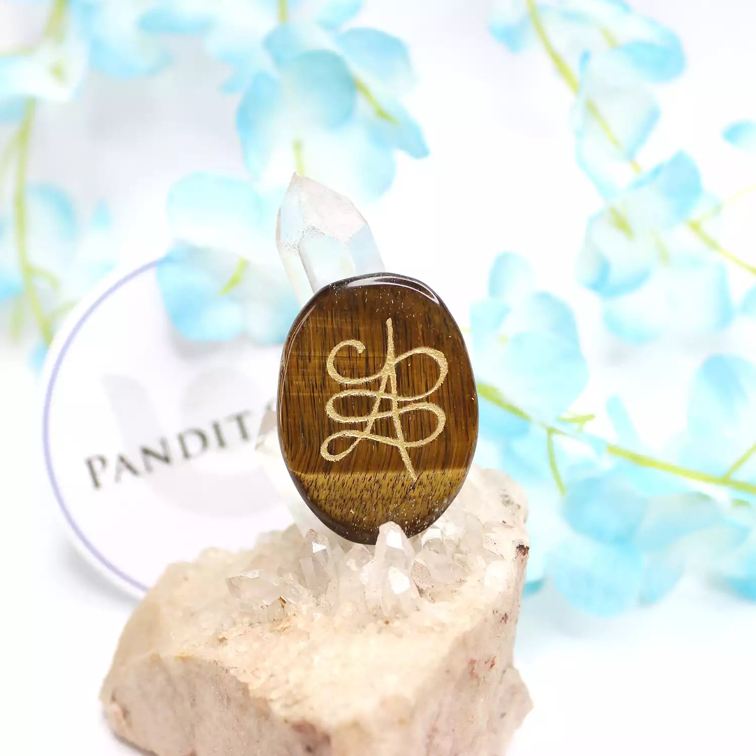 Tiger Eye Zibu Symbol Coin