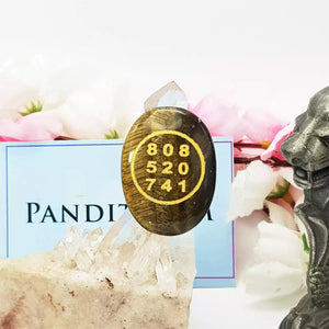 Tiger Eye Zibu Symbol Coin