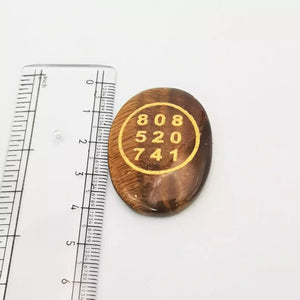 Tiger Eye Zibu Symbol Coin