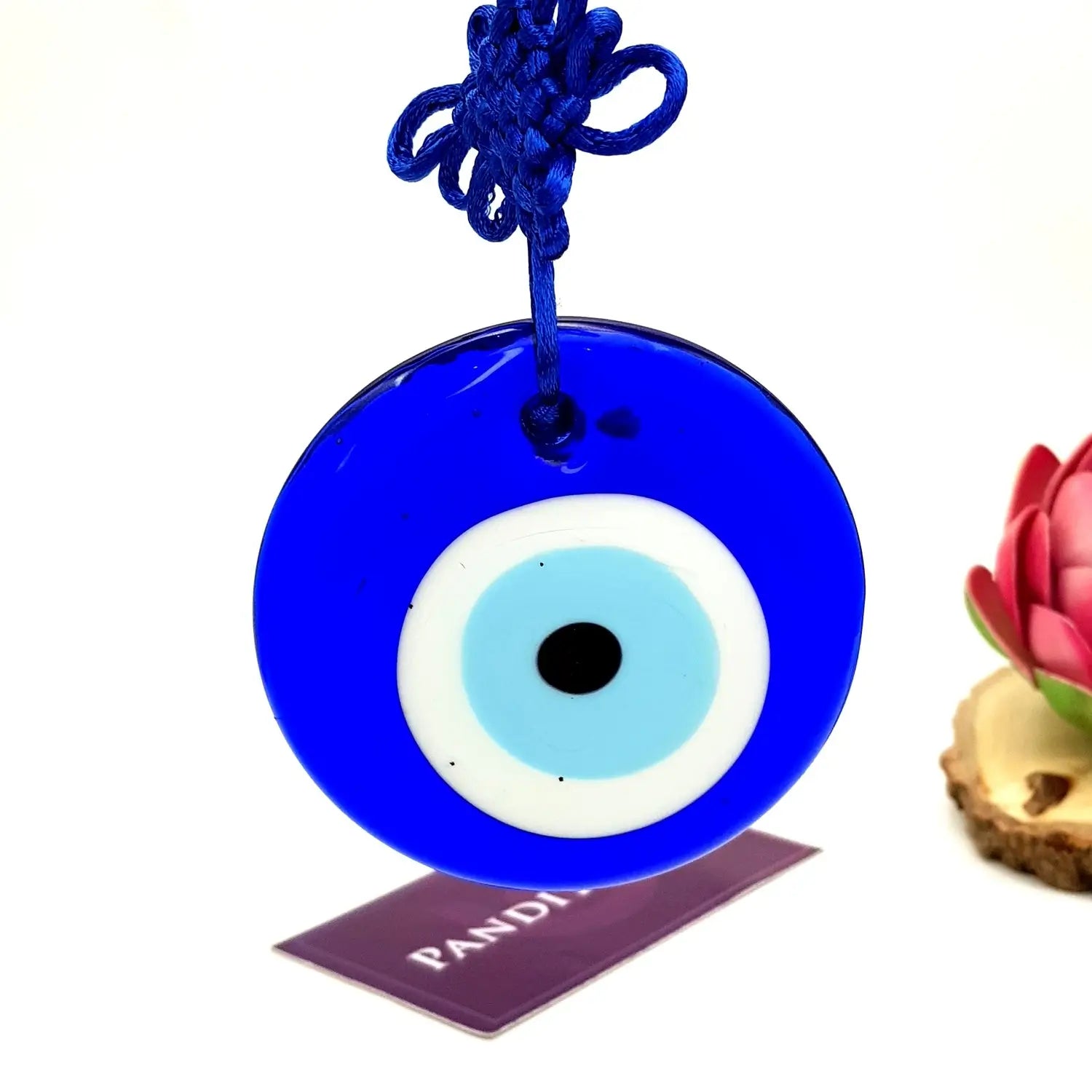 Turkish Evil Eye Pendant For Protection — close-up detail showing texture and craftsmanship