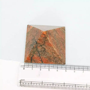 Unakite Crystal Pyramid