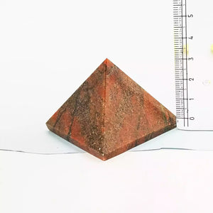 Unakite Crystal Pyramid