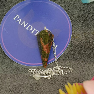 Unakite Dowsing Pendulum