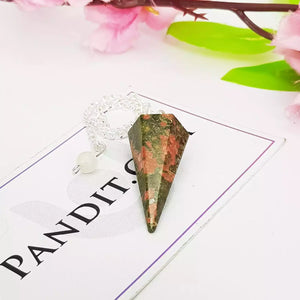 Unakite Dowsing Pendulum