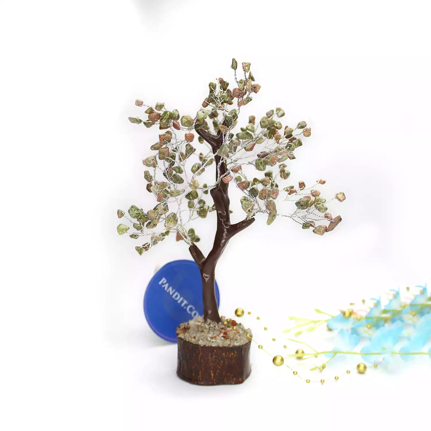 Unakite Gemstone Tree