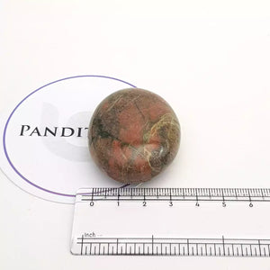 Unakite Healing Crystal Palm Stone