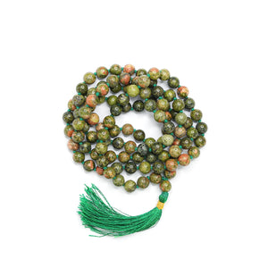 Unakite Mala