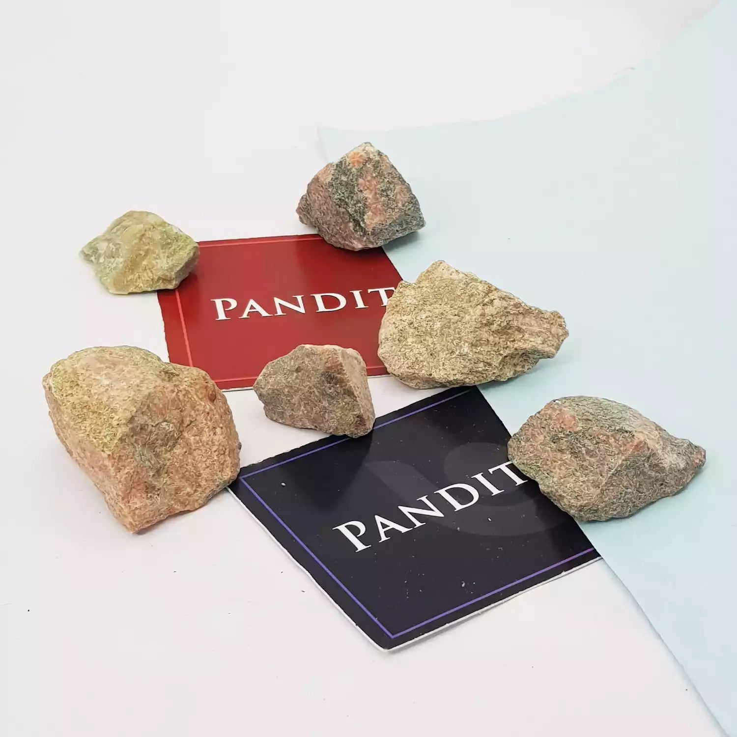 Unakite Natural Raw Stones