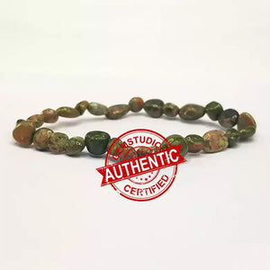 Unakite Tumble Bracelet