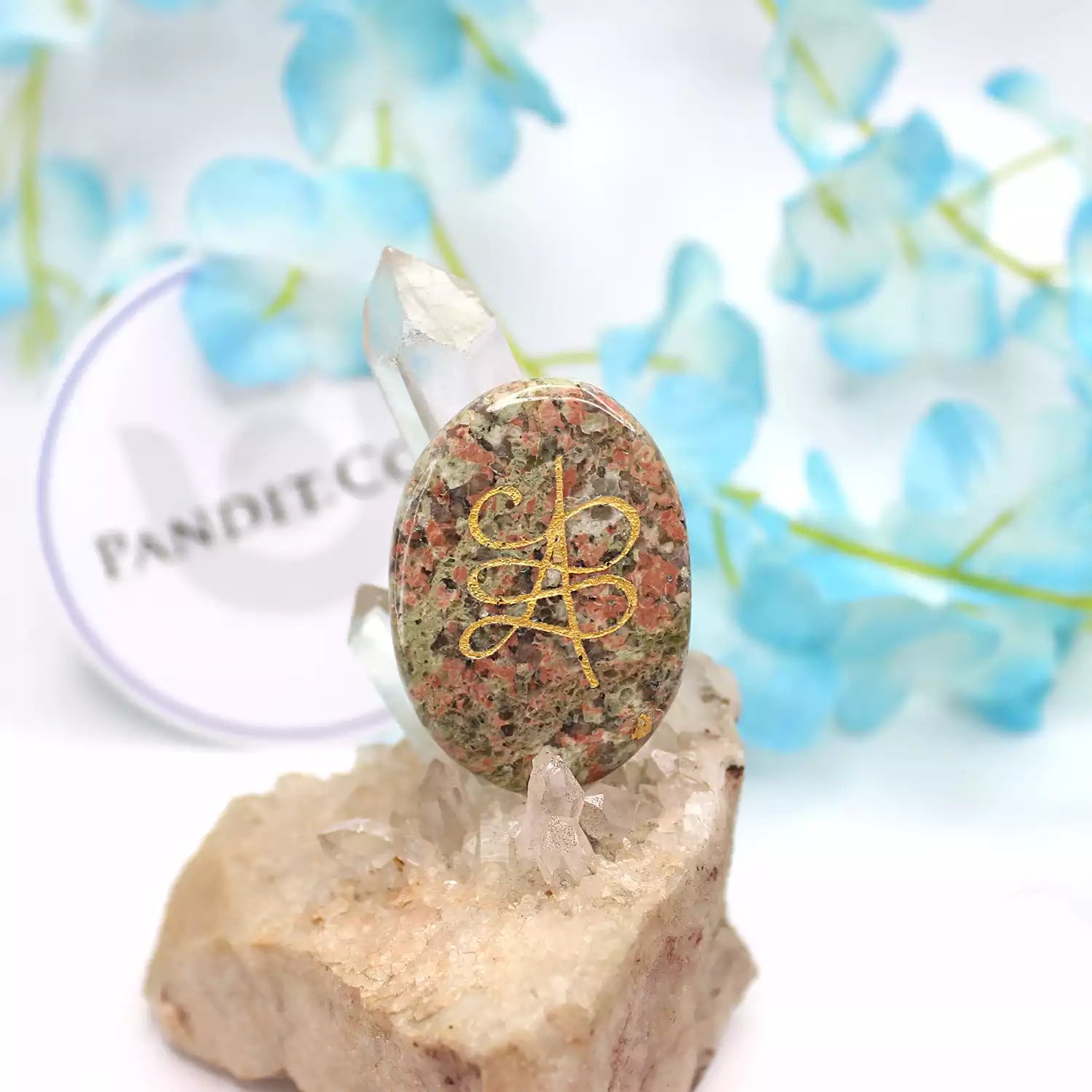 Unakite Zibu Symbol Coin