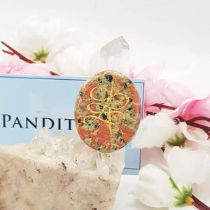 Unakite Zibu Symbol Coin