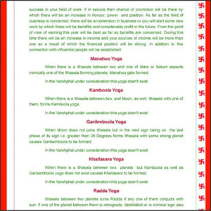 Varshphal Horoscope Platinum Online Horoscope