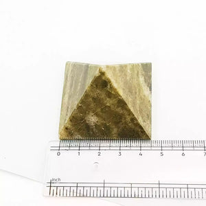 Vessonite Crystal Pyramid