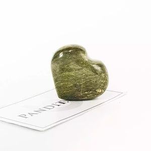 Vessonite Healing Crystal Heart Stone