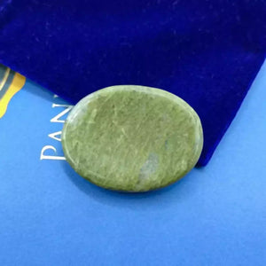 Vessonite Worry Stone