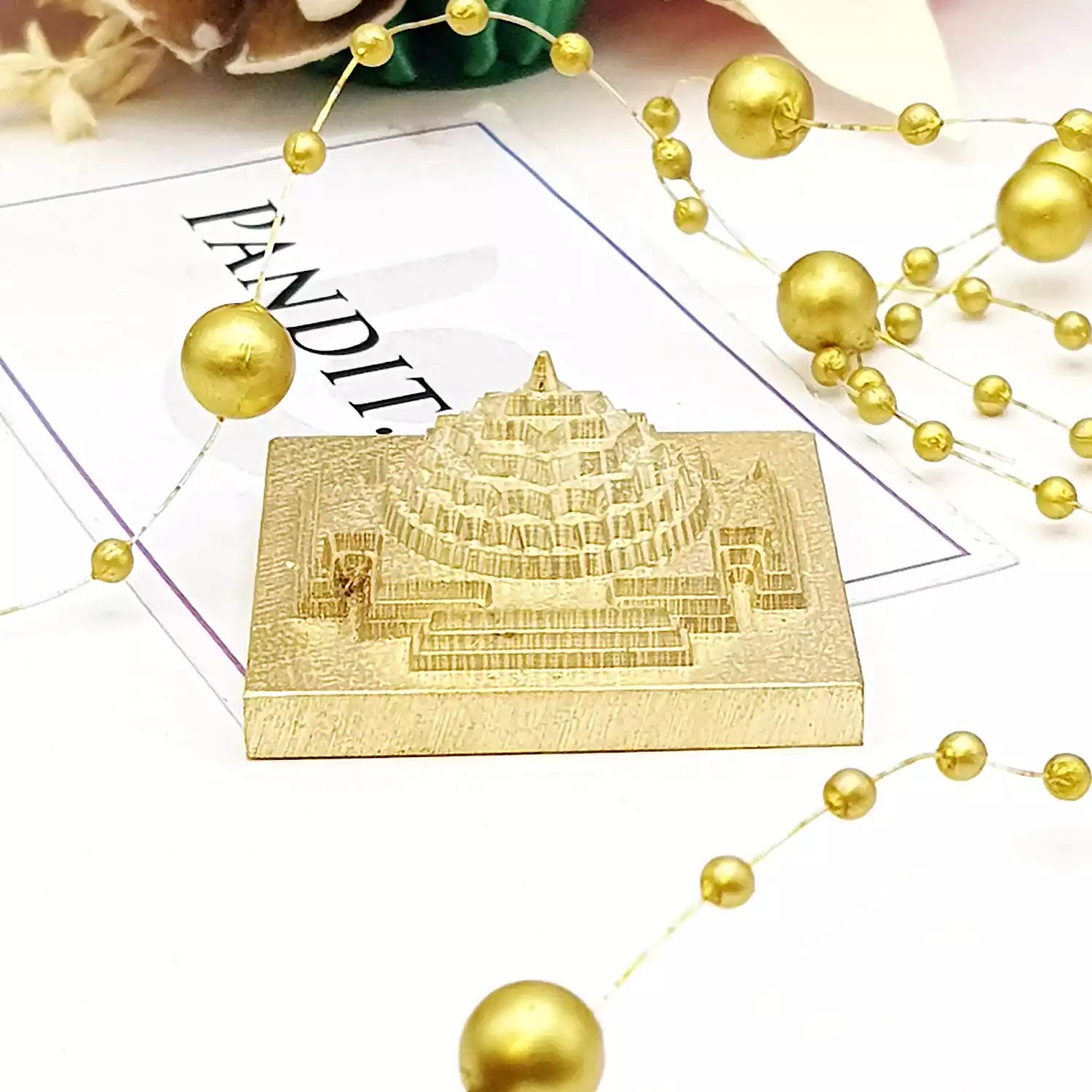 Vidya Rashi Tara Brass Yantra