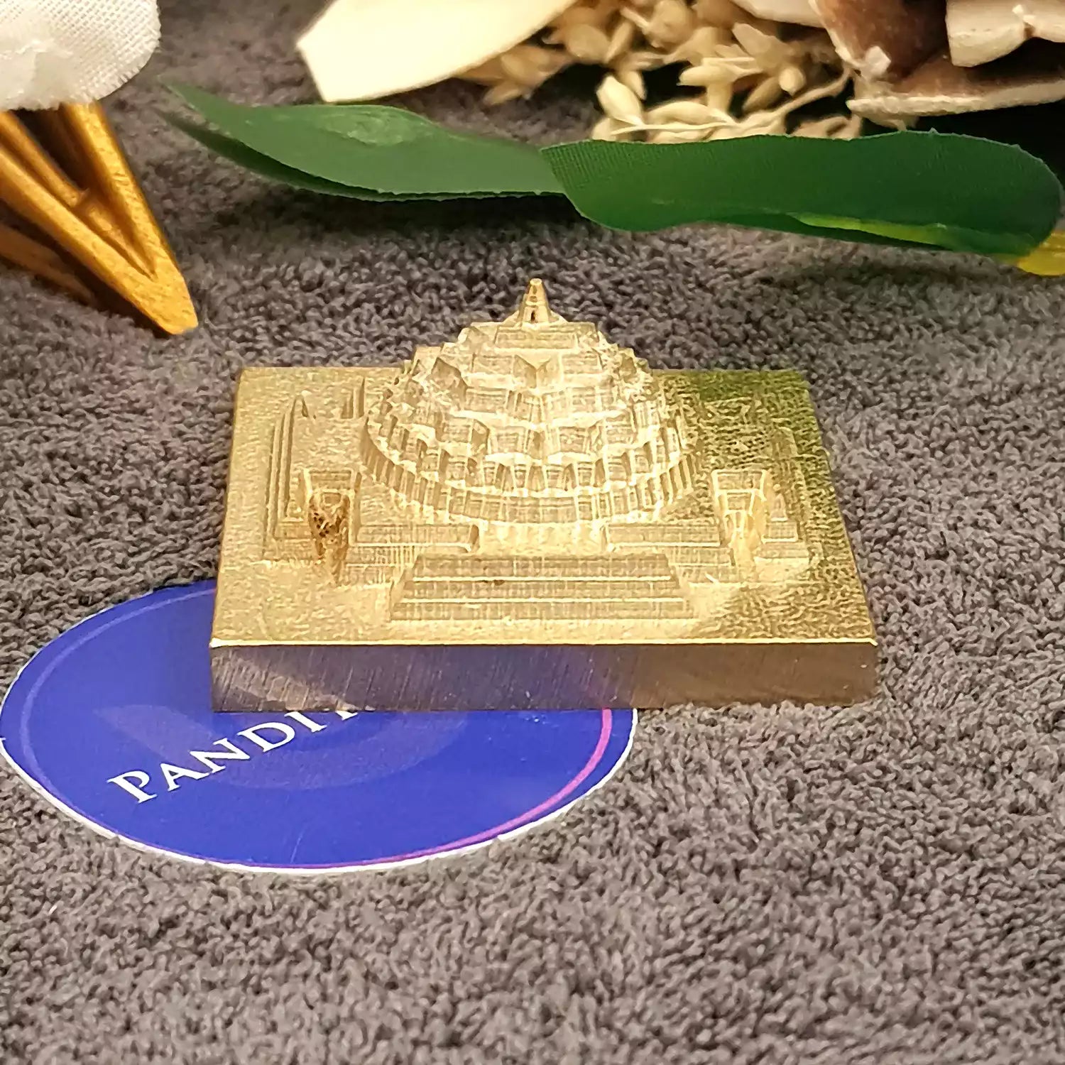 Vidya Rashi Tara Brass Yantra