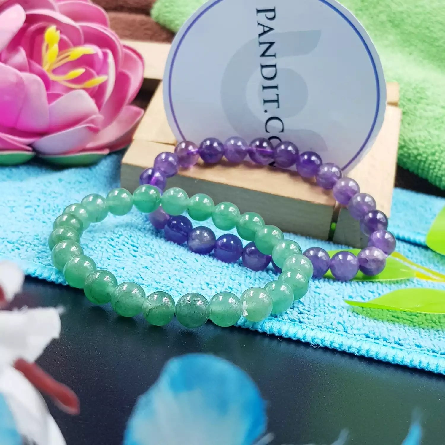 Virgo and Aquarius Zodiac Compatibility Bracelet