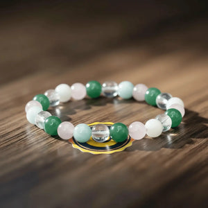 Virgo Zodiac Sign Bracelet — bracelet worn on wrist demonstration