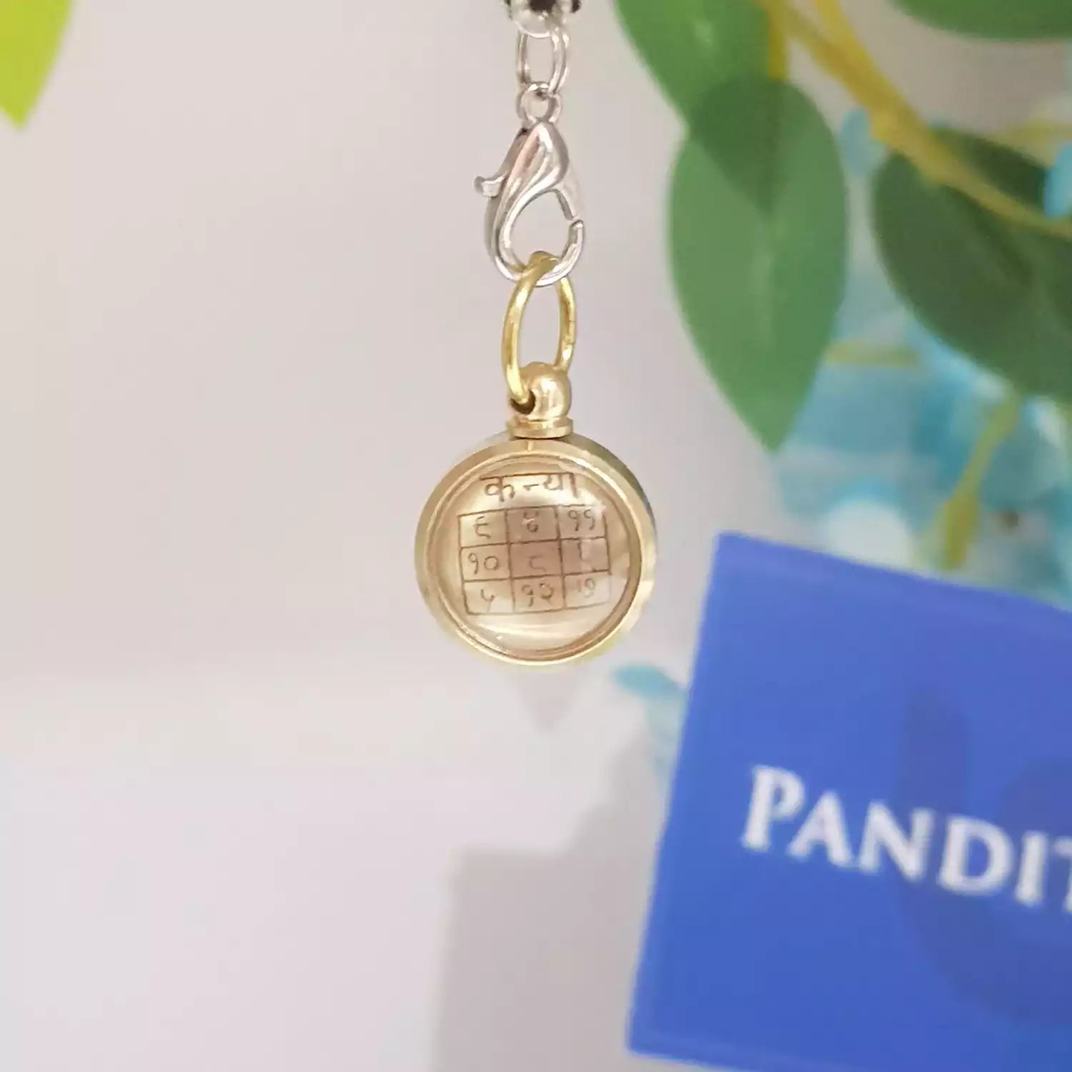 Virgo Zodiac Sign Pendant