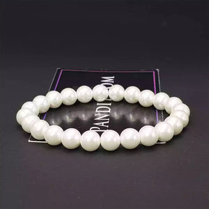 White Pearls Bracelet