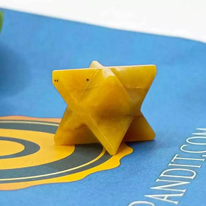 Yellow Aventurine Merkaba Star