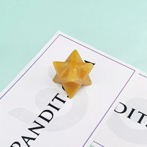 Yellow Aventurine Merkaba Star