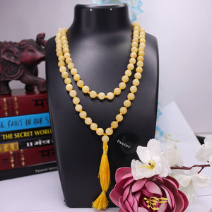 Yellow Calcite Mala