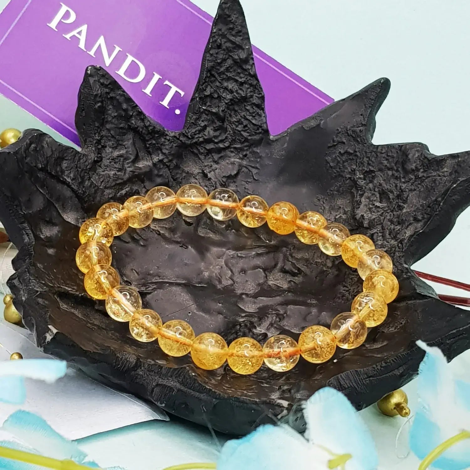 Yellow Citrine Bracalet