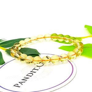 Yellow Citrine Bracelet