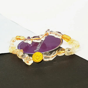 Yellow Citrine Tumble Bracelet