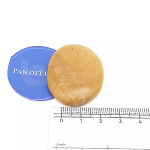 Yellow Jasper Worry Stone
