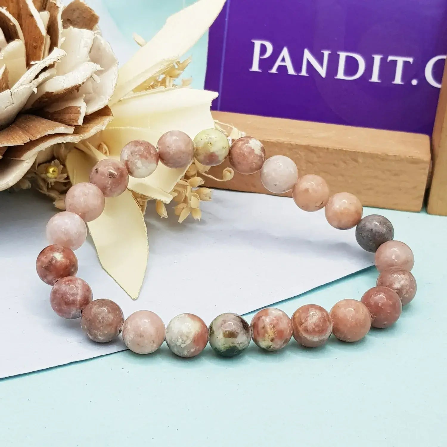 Yellow Rhodonite Bracelet