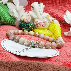 Yellow Rhodonite Bracelet