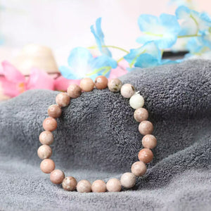 Yellow Rhodonite Bracelet