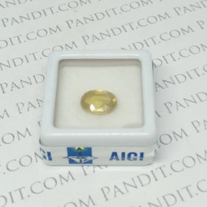 Yellow Sapphire Gemstone - Pukhraj Gemstone