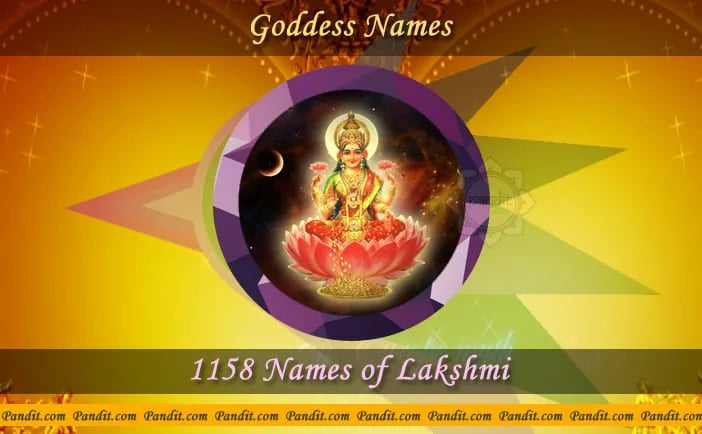 Goddess Lakshmi Names - Pandit.com