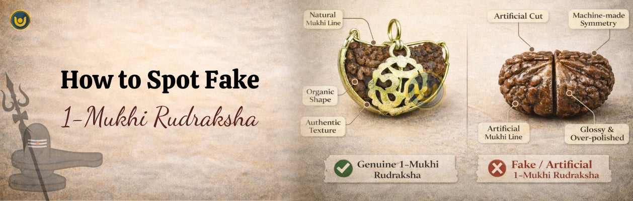 How to Spot Fake 1-Mukhi Rudraksha